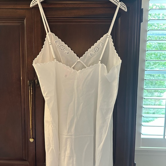 NWT Victoria’s Secret White 100% Cotton Eyelet Nightgown XL - Picture 2 of 4